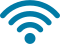 blue wireless internet icon