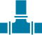 blue plumbing icon